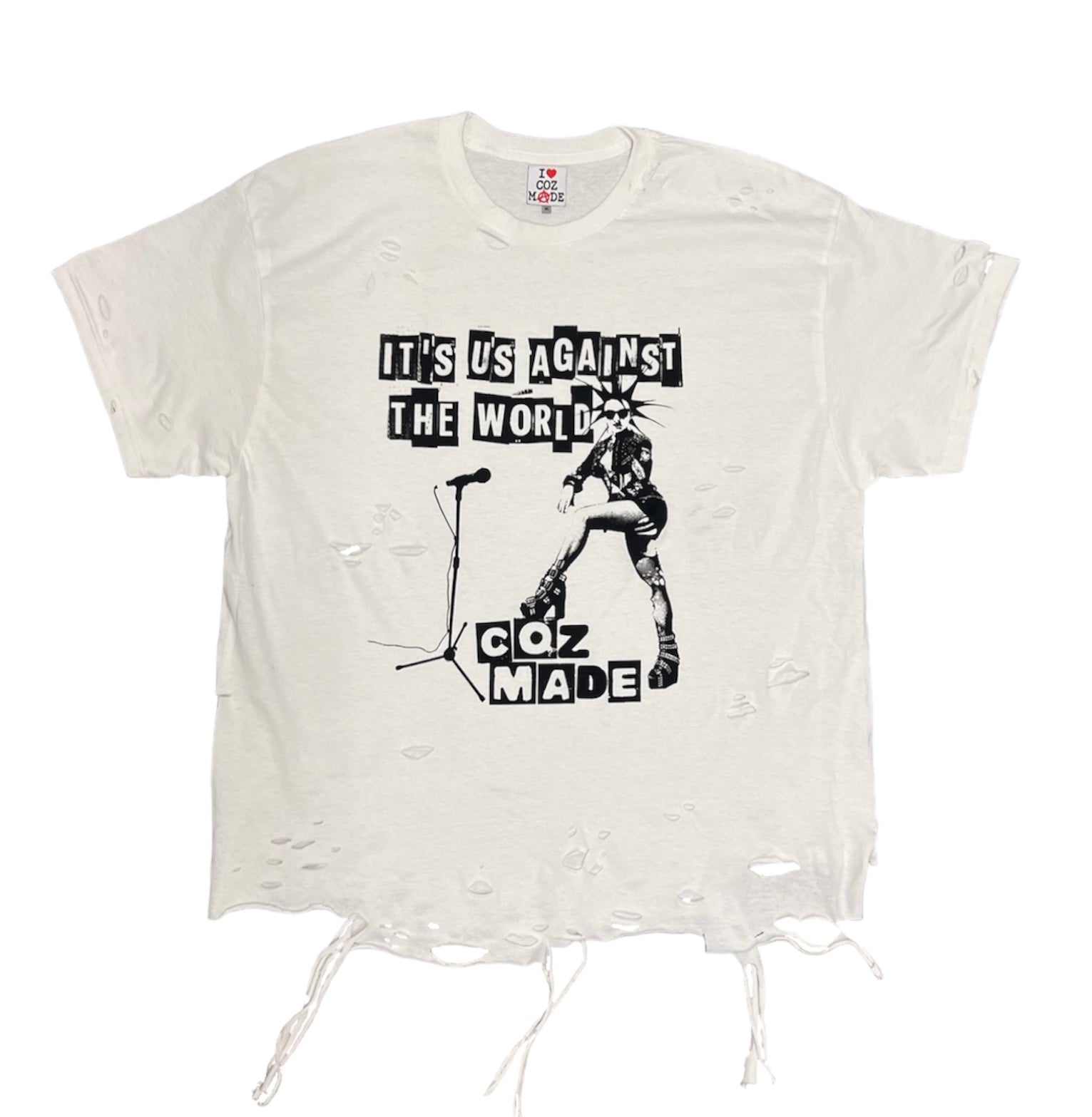 "PUNKS VS THE WORLD" Tee