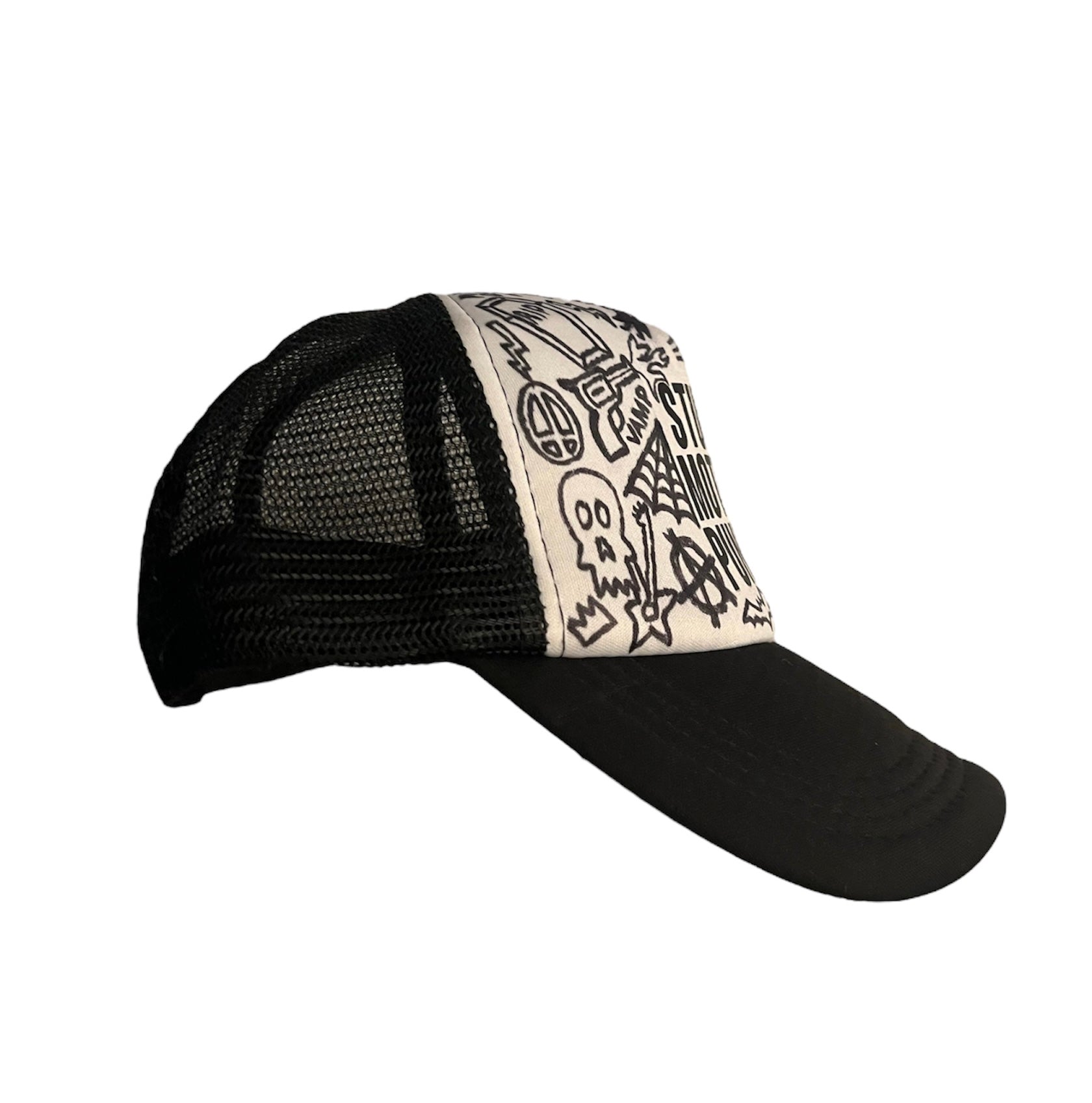 “Graffiti” Stupid Mother Punker! Trucker Hat