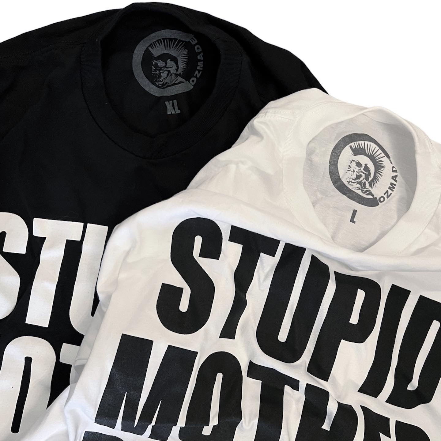Stupid Mother Punker Tee (White)