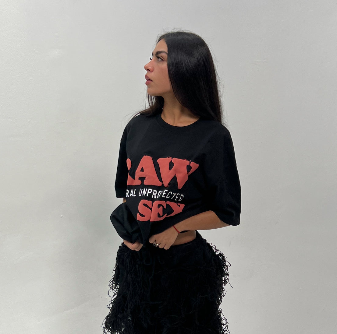 Raw Sex Tee (Black & Red)