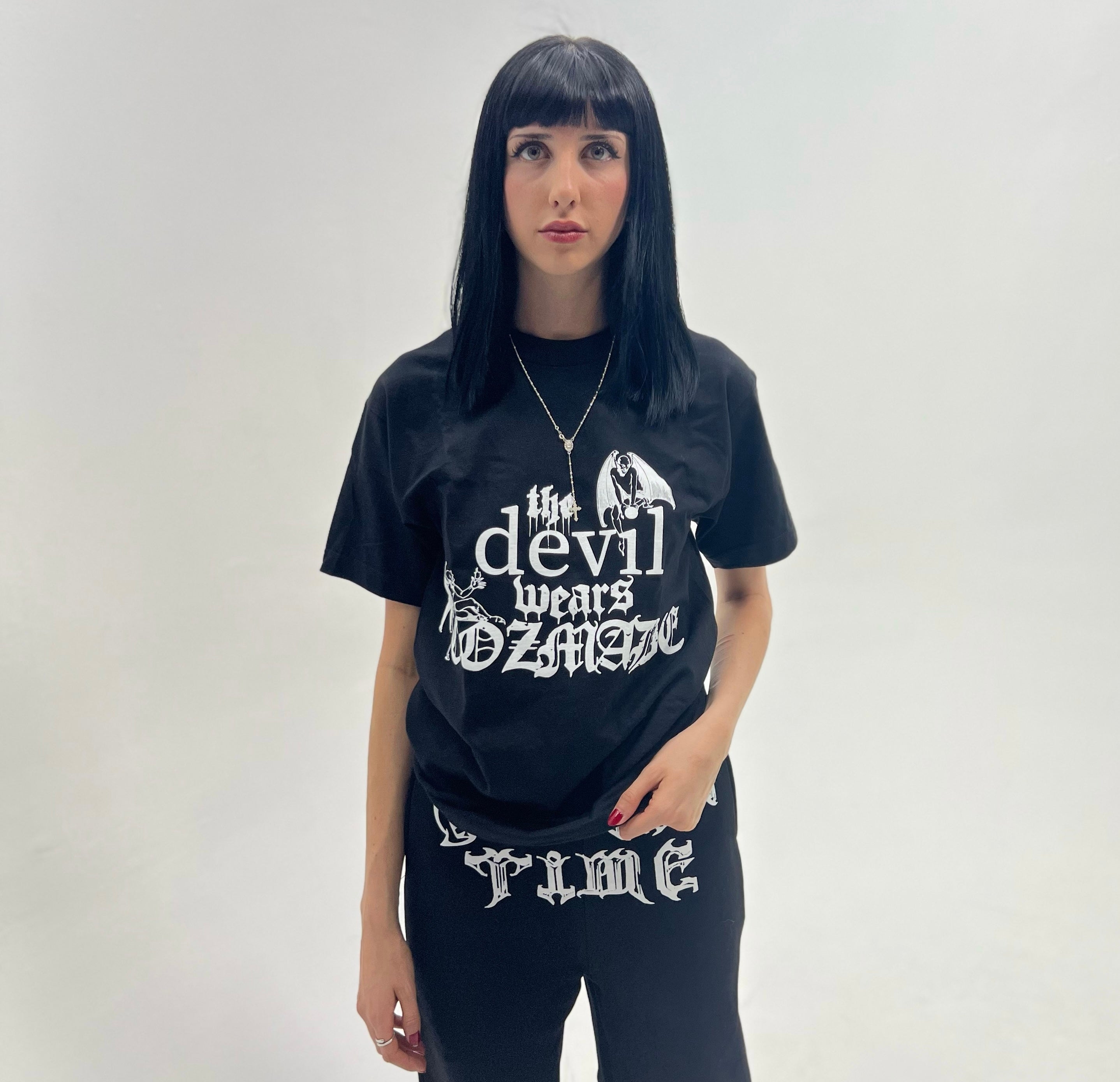 Devil Wears CozMade Black Tee