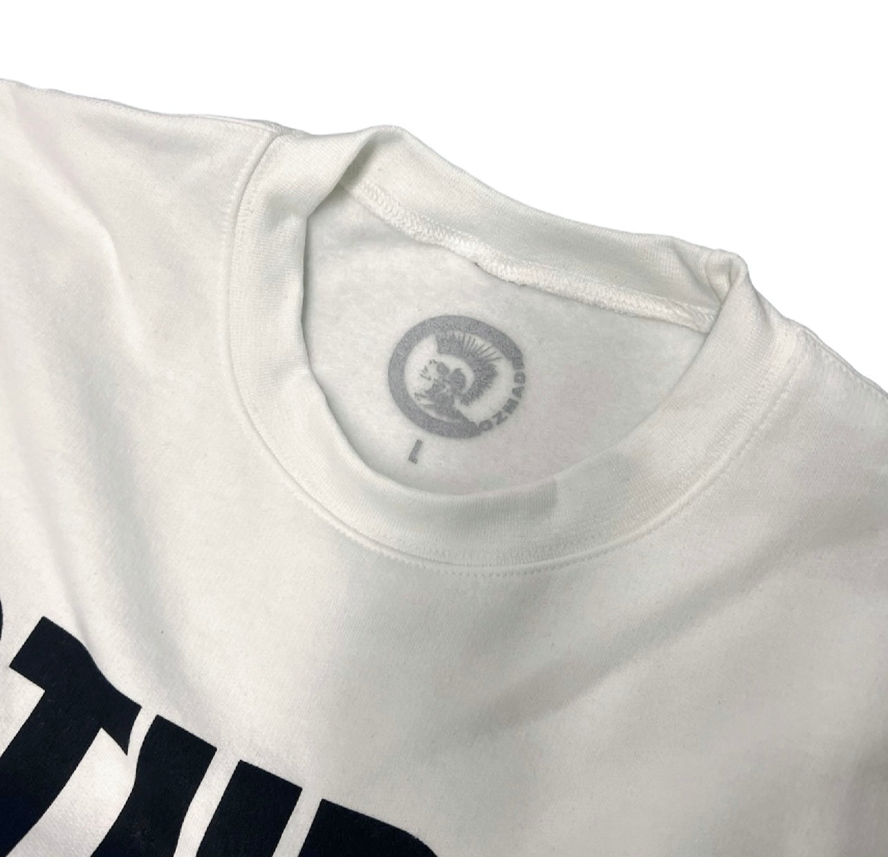 Stupid Mother Punker! White Crewneck Sweater