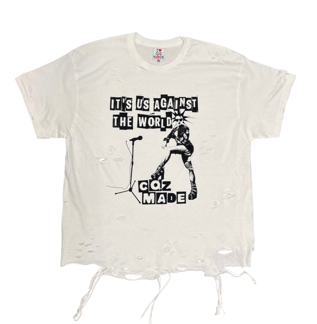 "PUNKS VS THE WORLD" Tee