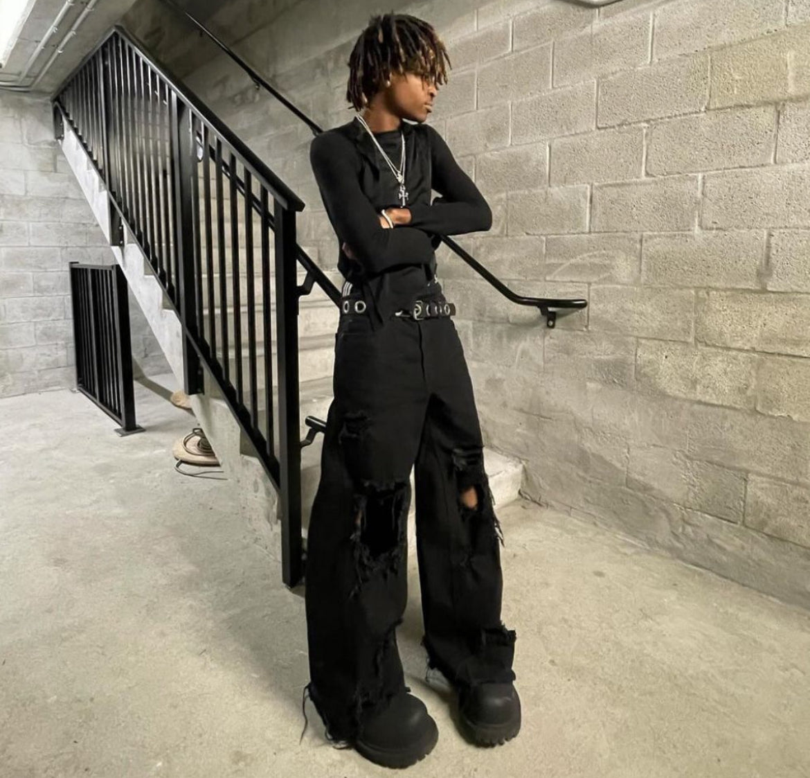 'Shotgun' Denim in Black