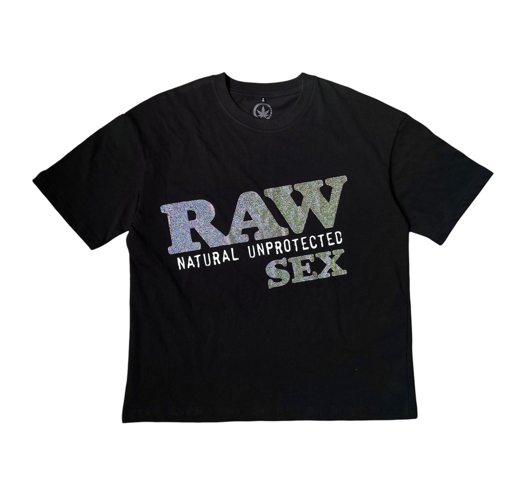 Raw Sex Tee (Rhinestone)