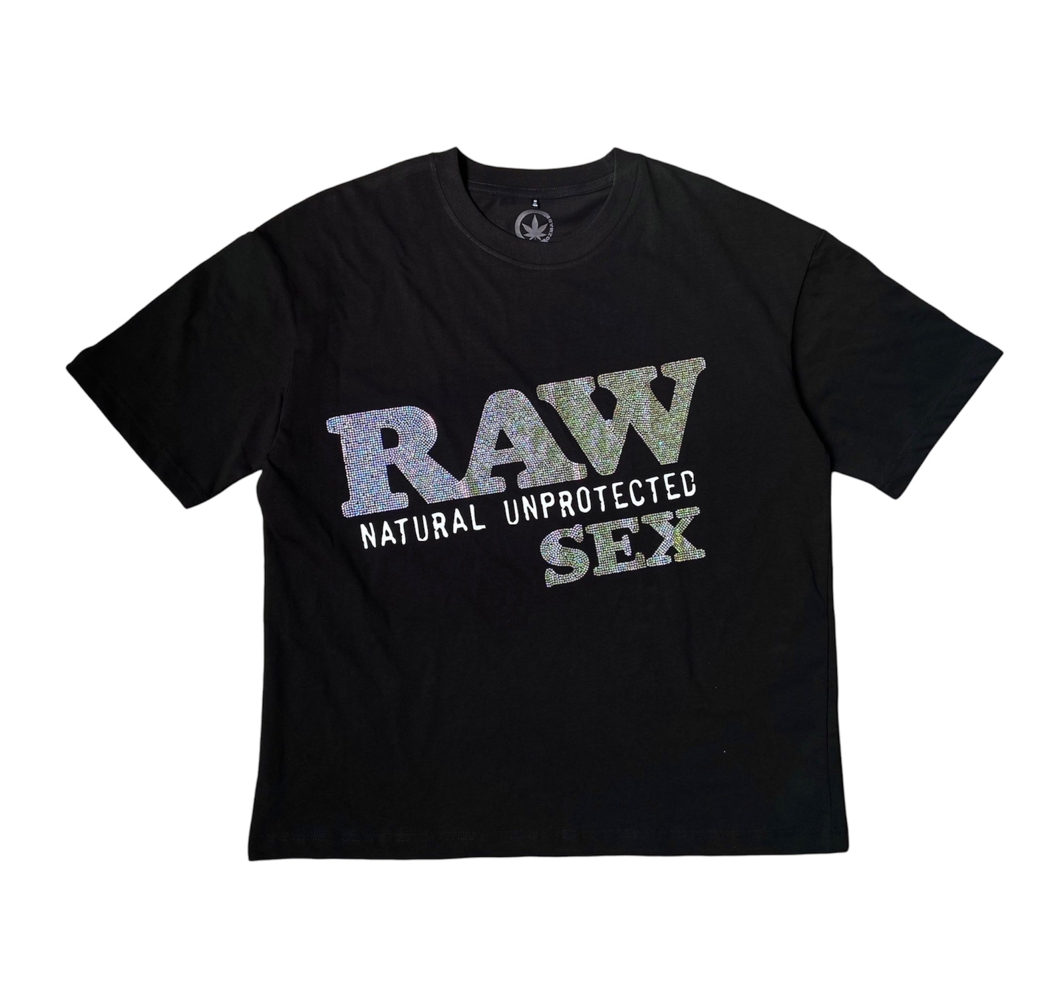 Raw Sex Tee (Rhinestone)