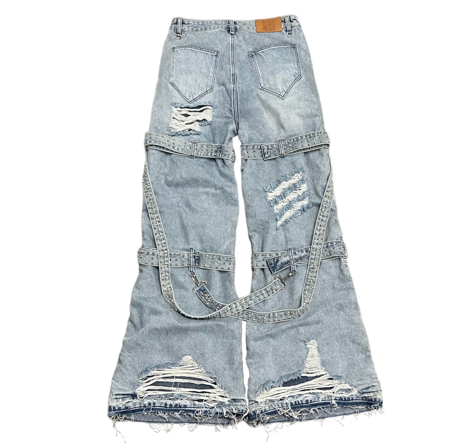 Heavy Metal “Spiked Denim” Blue