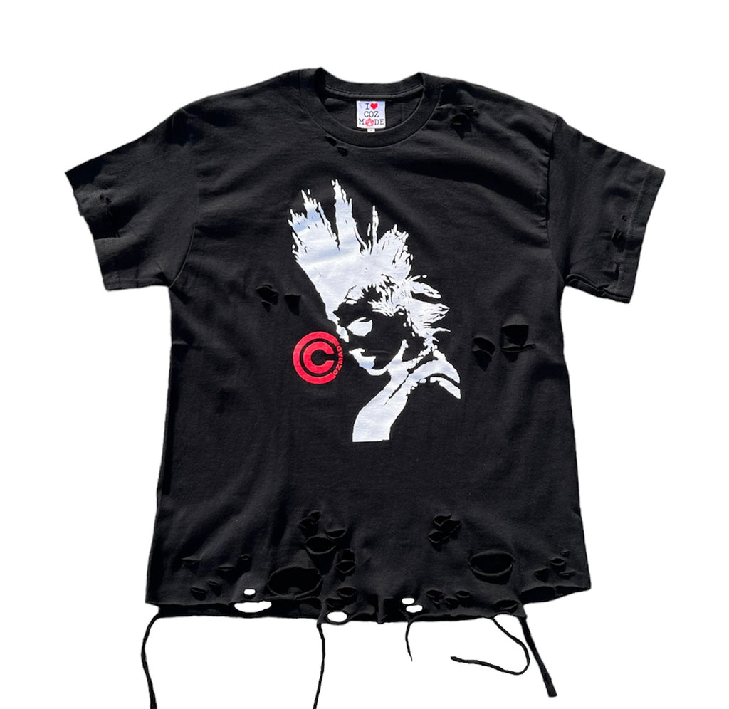 "PUNK" Black Tee