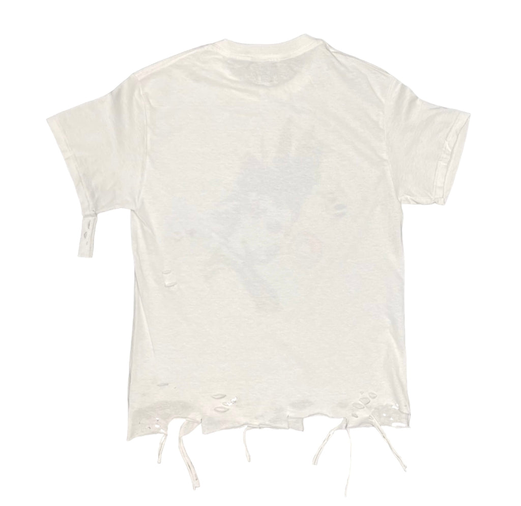 "PUNK" White Tee