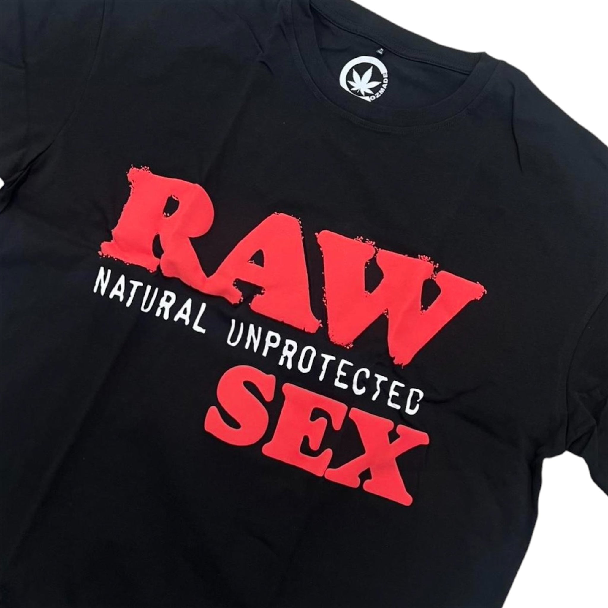 Raw Sex Tee (Black & Red)
