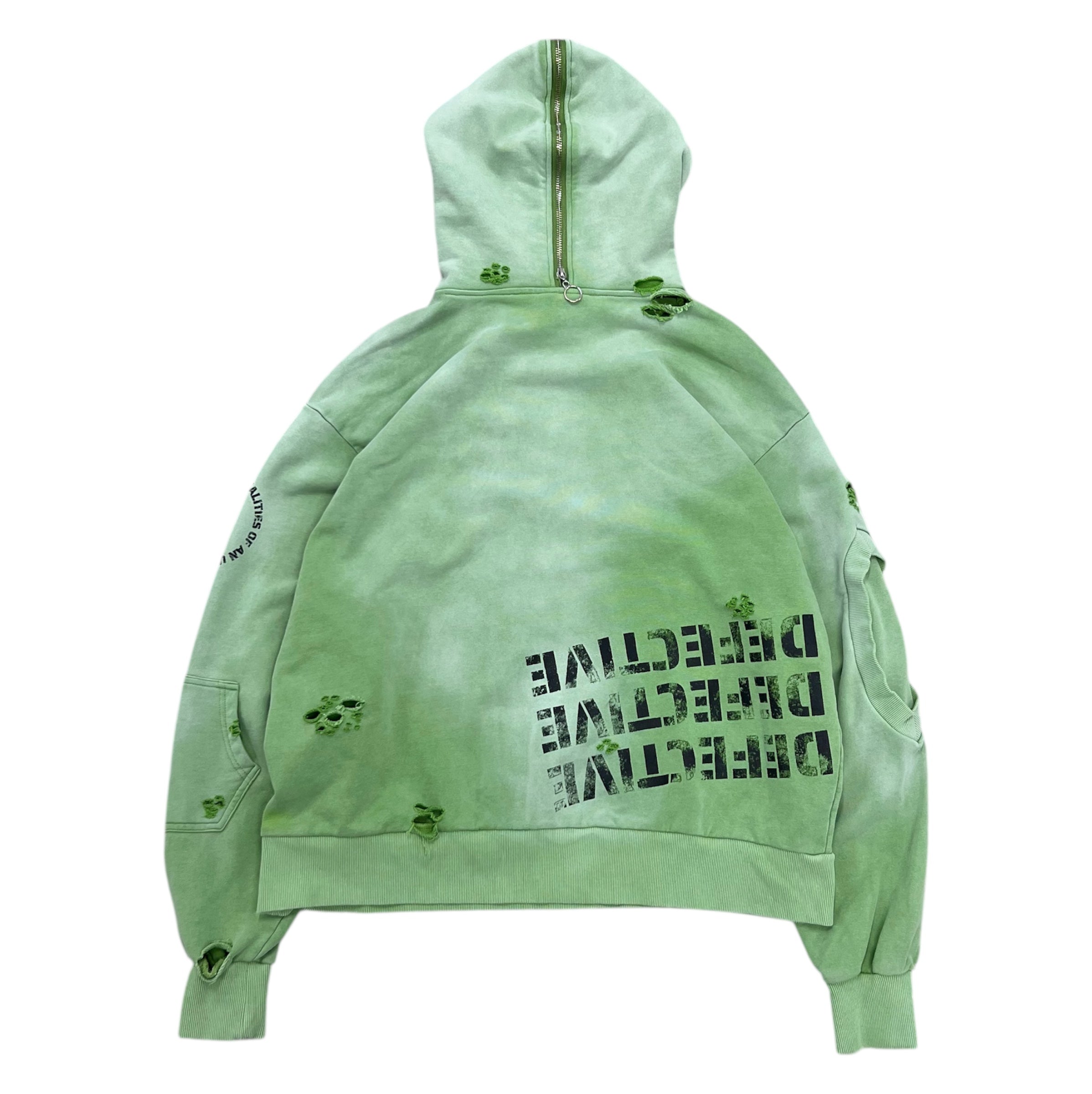 ‘Flawless’ Hoodie in Atomic Green
