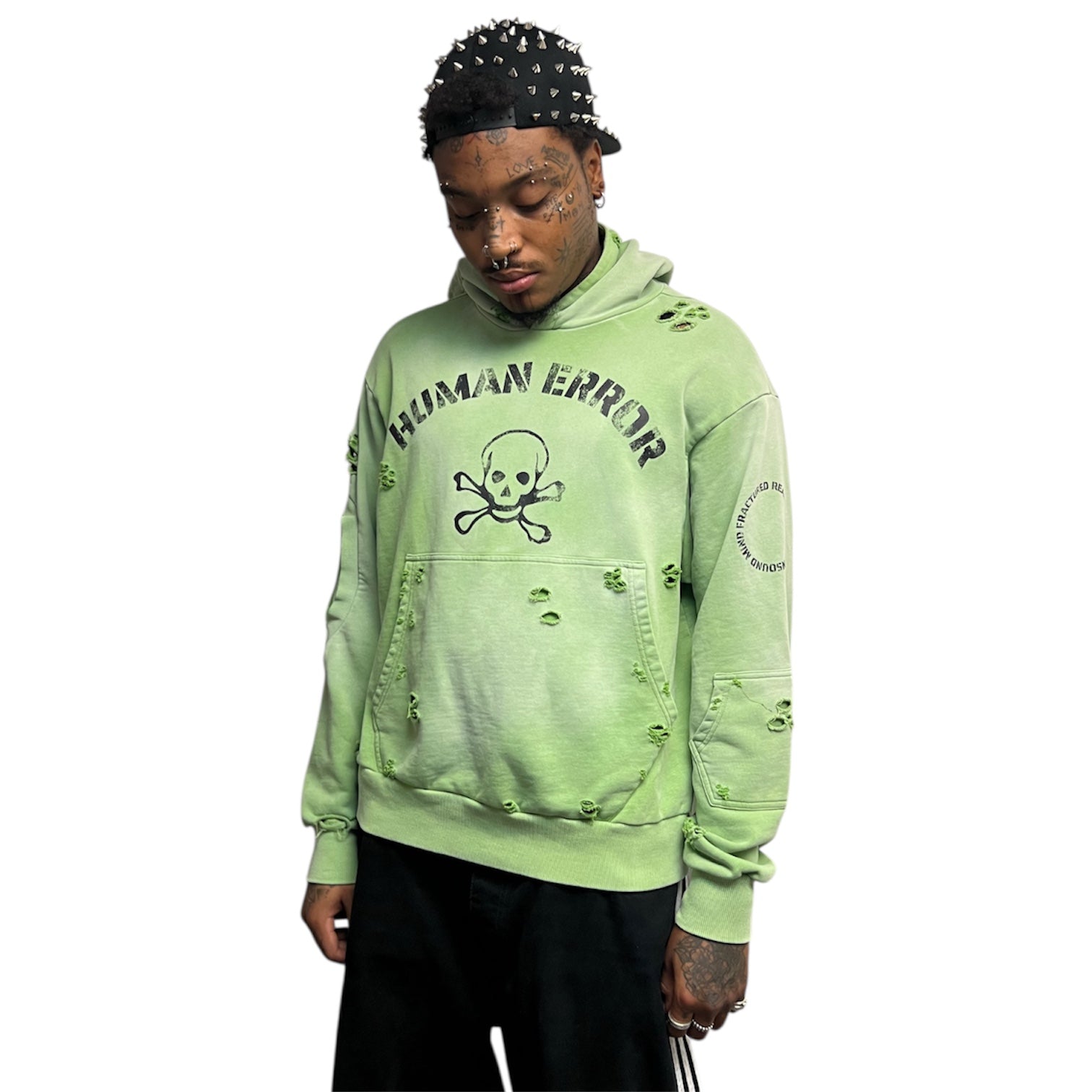 ‘Flawless’ Hoodie in Atomic Green