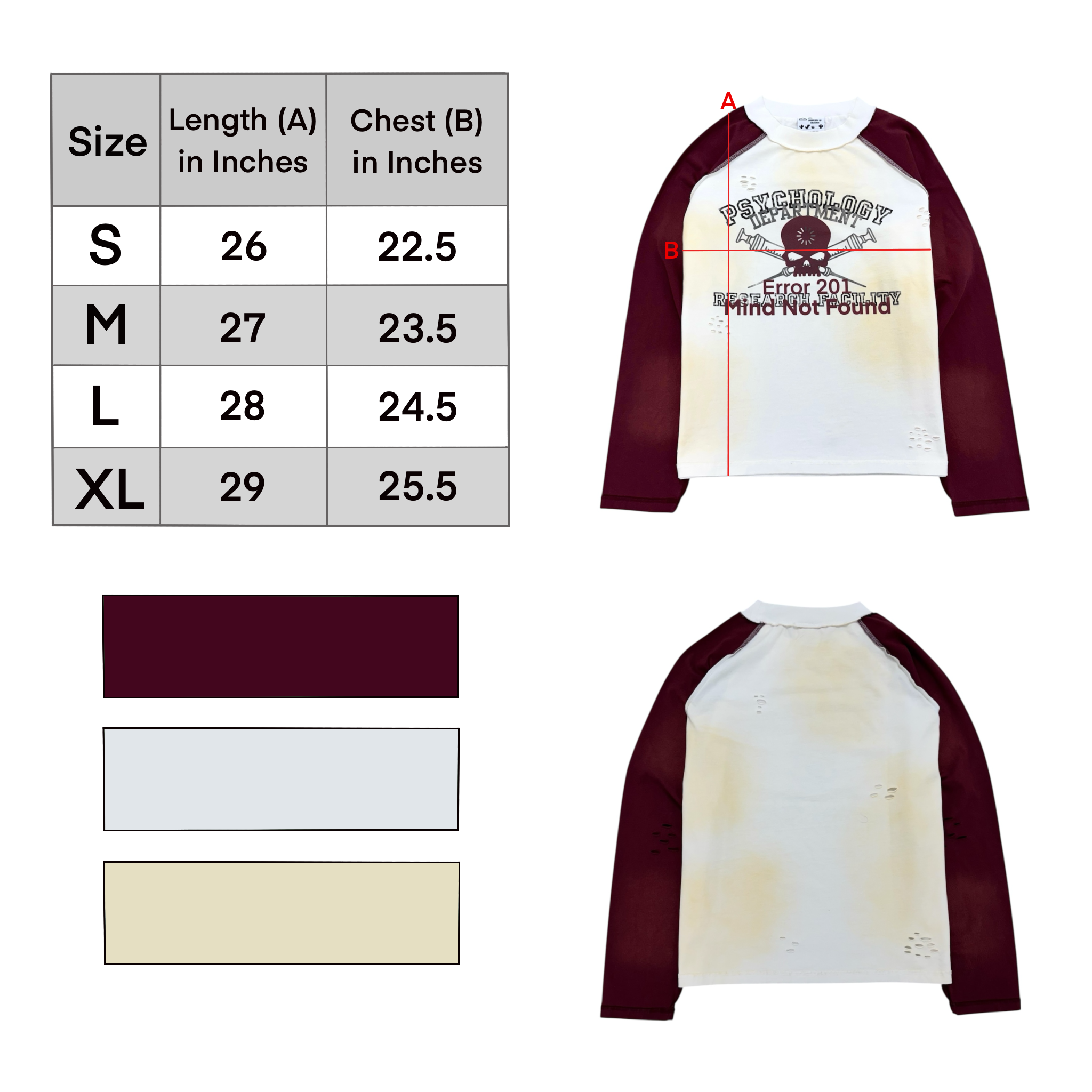 ‘Psychosis’ Long Sleeve