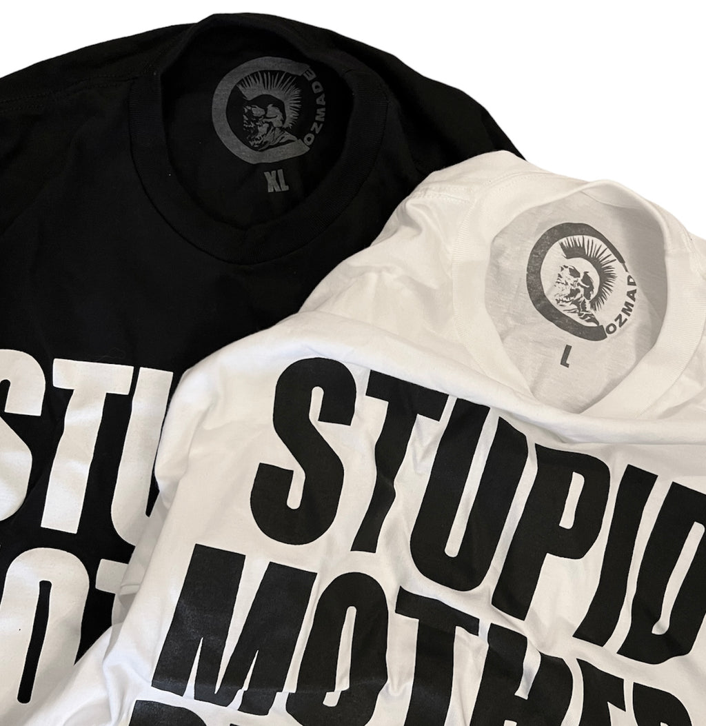 Stupid Mother Punker Tee (Black)