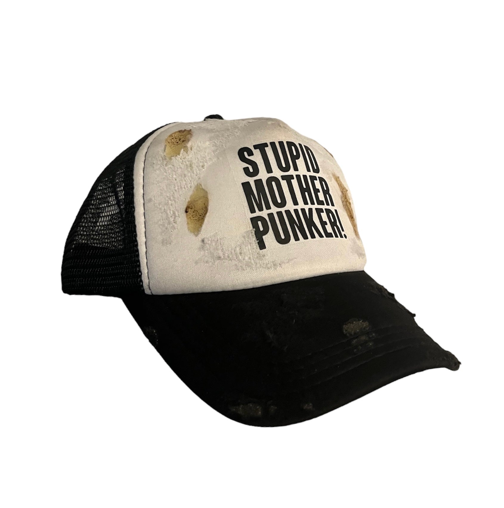 “Burn Out” Stupid Mother Punker Trucker Hat
