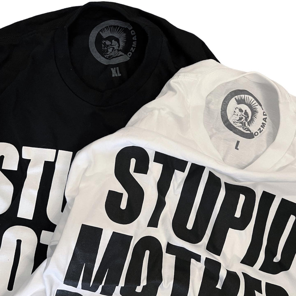 Stupid Mother Punker Tee (White)