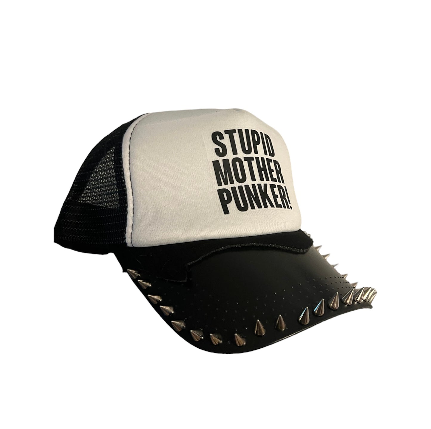 “Spiked” Stupid Mother Punker Trucker Hat