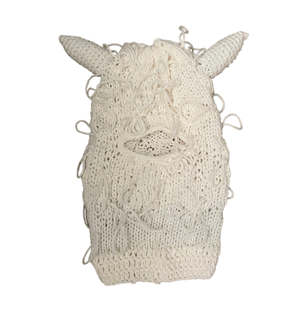 Demon Time Balaclava (Cream)