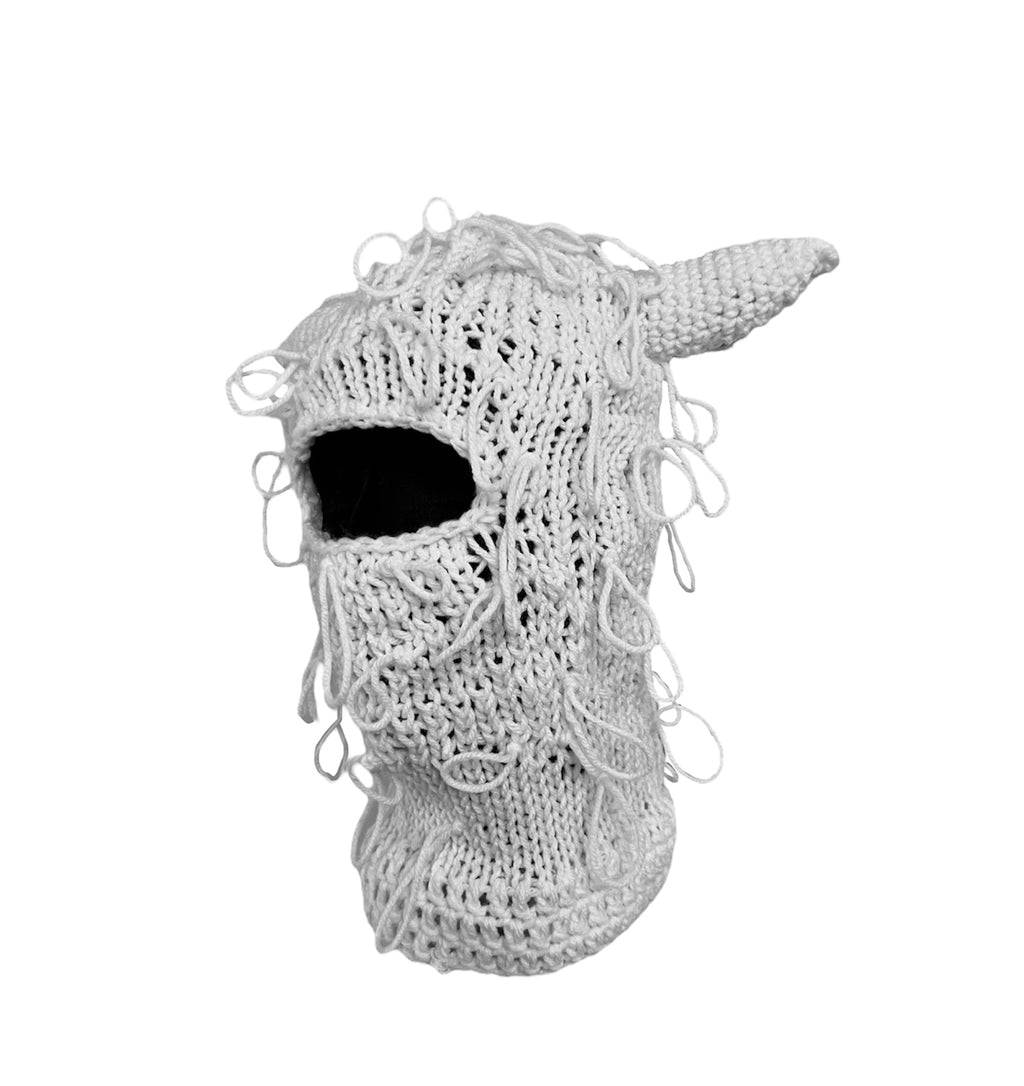 Demon Time Balaclava (White)