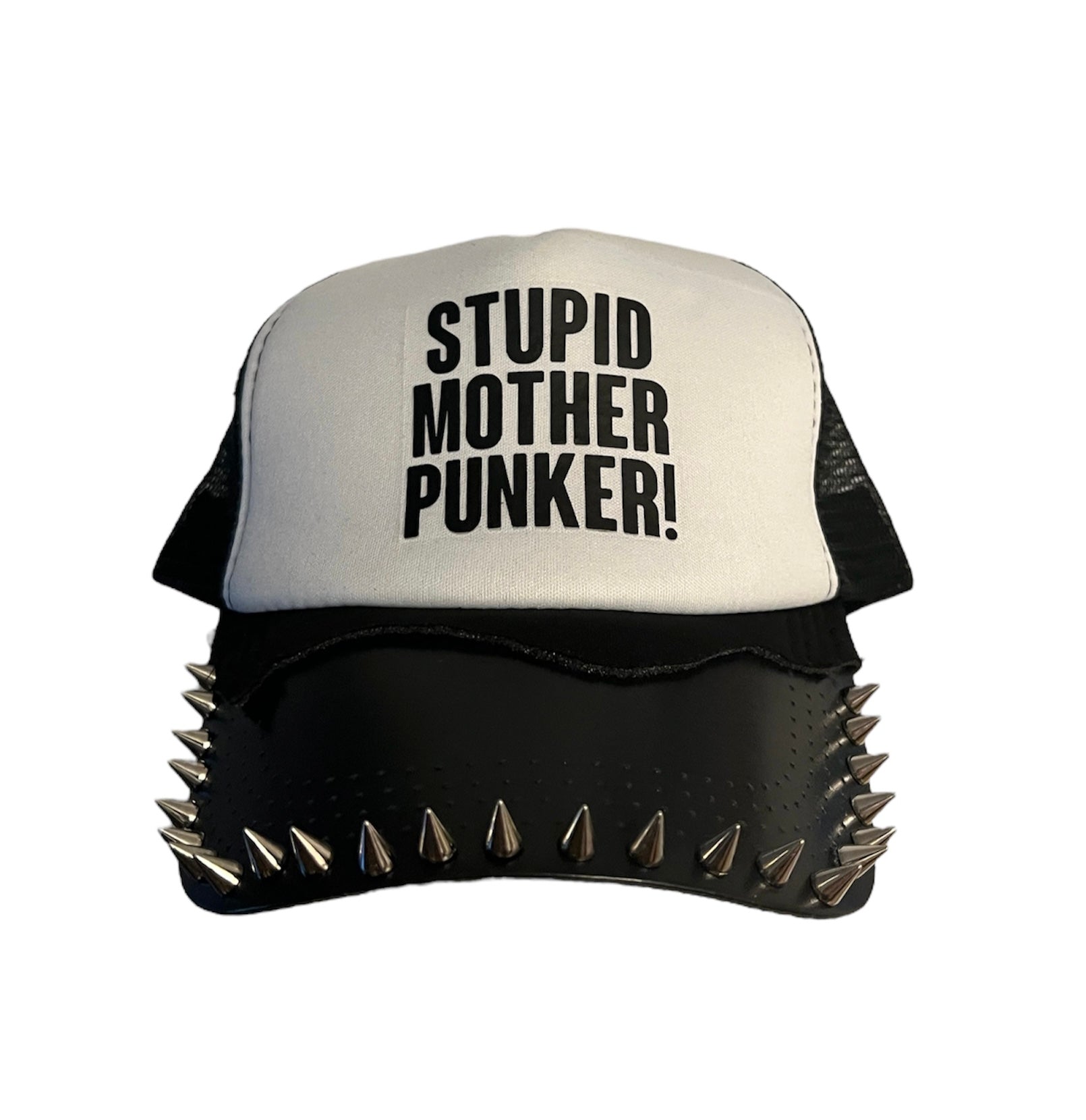 “Spiked” Stupid Mother Punker Trucker Hat