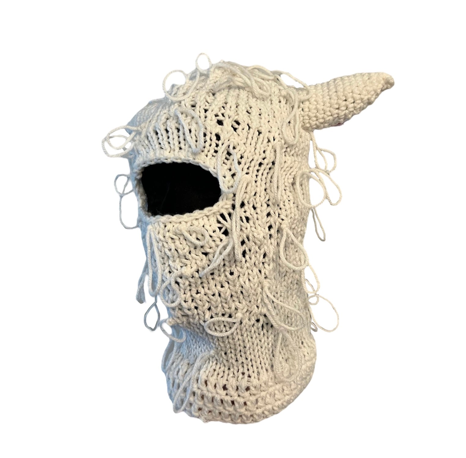 Demon Time Balaclava (Cream)