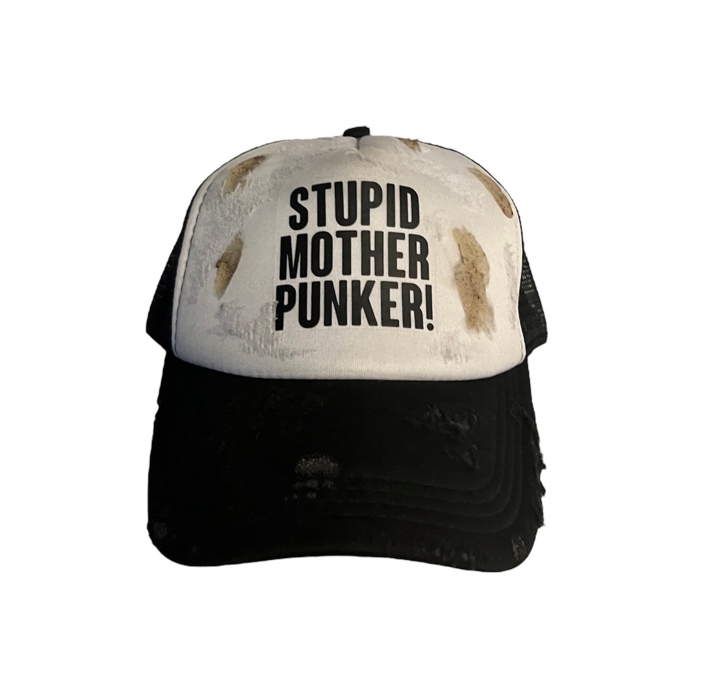 “Burn Out” Stupid Mother Punker Trucker Hat