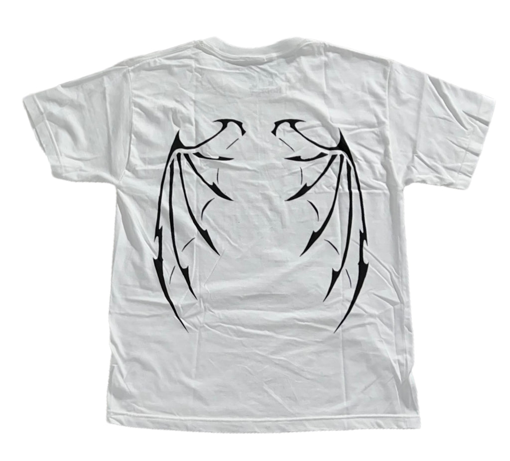 Devil Wears CozMade White Tee