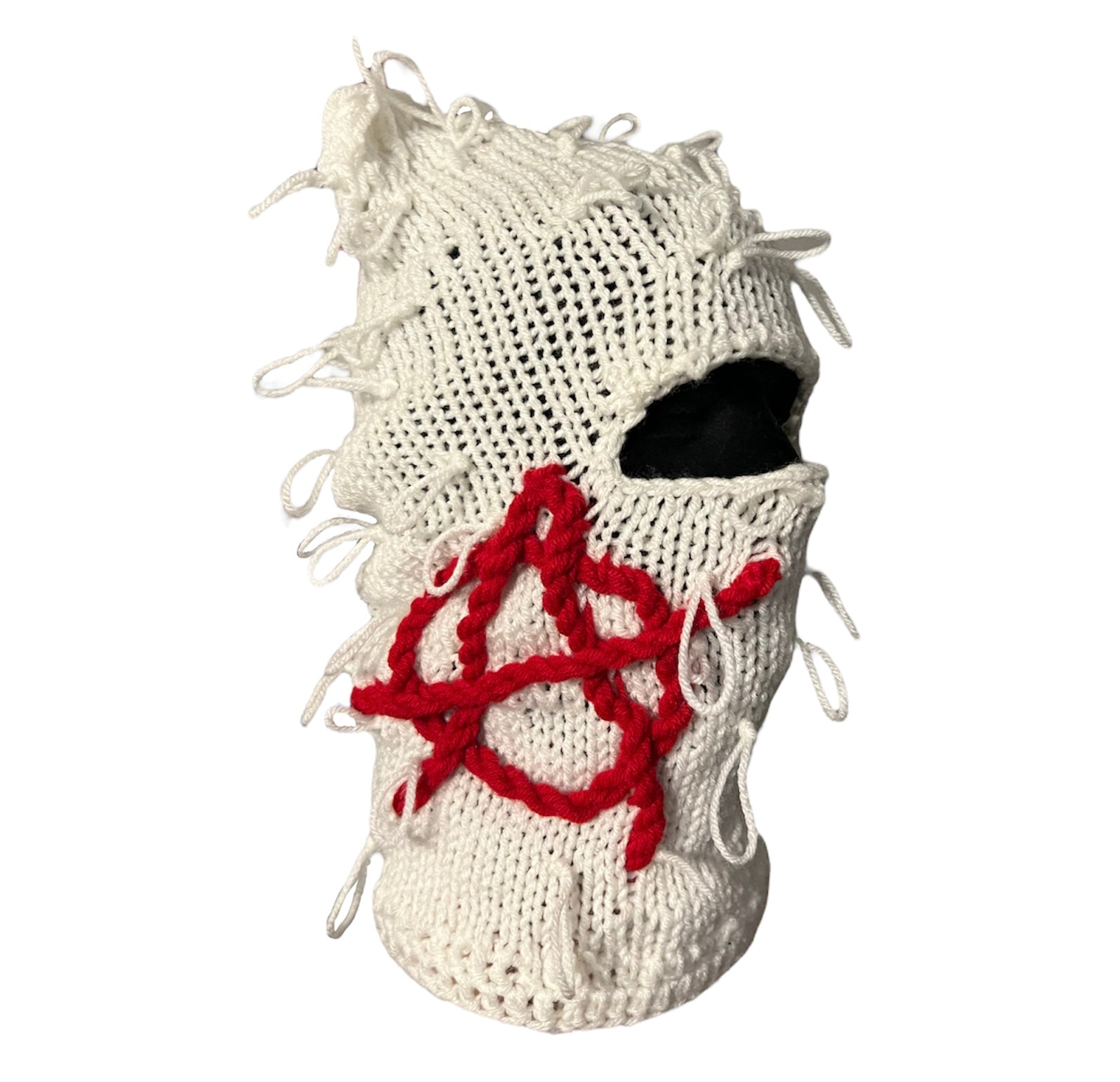 White “Anarchy” Balaclava