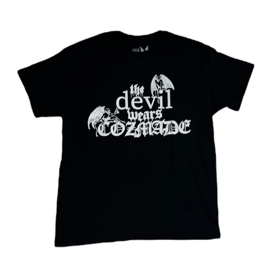 Devil Wears CozMade Black Tee